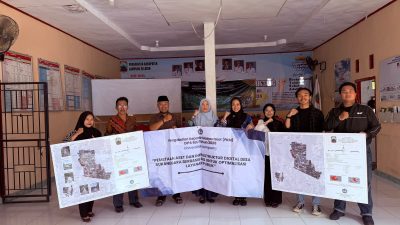 Tim Dosen Unila Bantu Pemetaan Aset dan Infrastruktur Desa Sukanegara Berbasis GIS