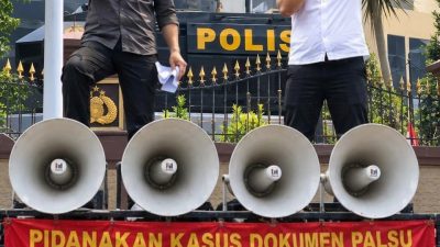 Hukum di Bandar Lampung Tak Berdaya Dibius Hibah Walikota, Warga Sipil Lanjutkan Demo Kepung APH Pusat
