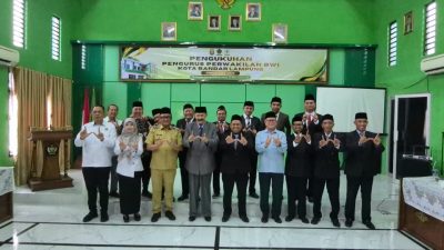 Pengurus BWI Bandar Lampung Dikukuhkan, Wali Kota Dorong Optimalisasi Potensi Wakaf