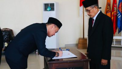 Nopiyansyah Kembali Jabat Wakil Rektor I UTB Lampung